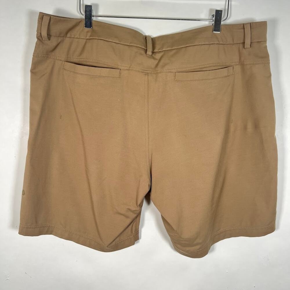 Lululemon Men's Commission Short 9" Short 40 Artifact Tan Pockets Athletic - Picture 3 of 7